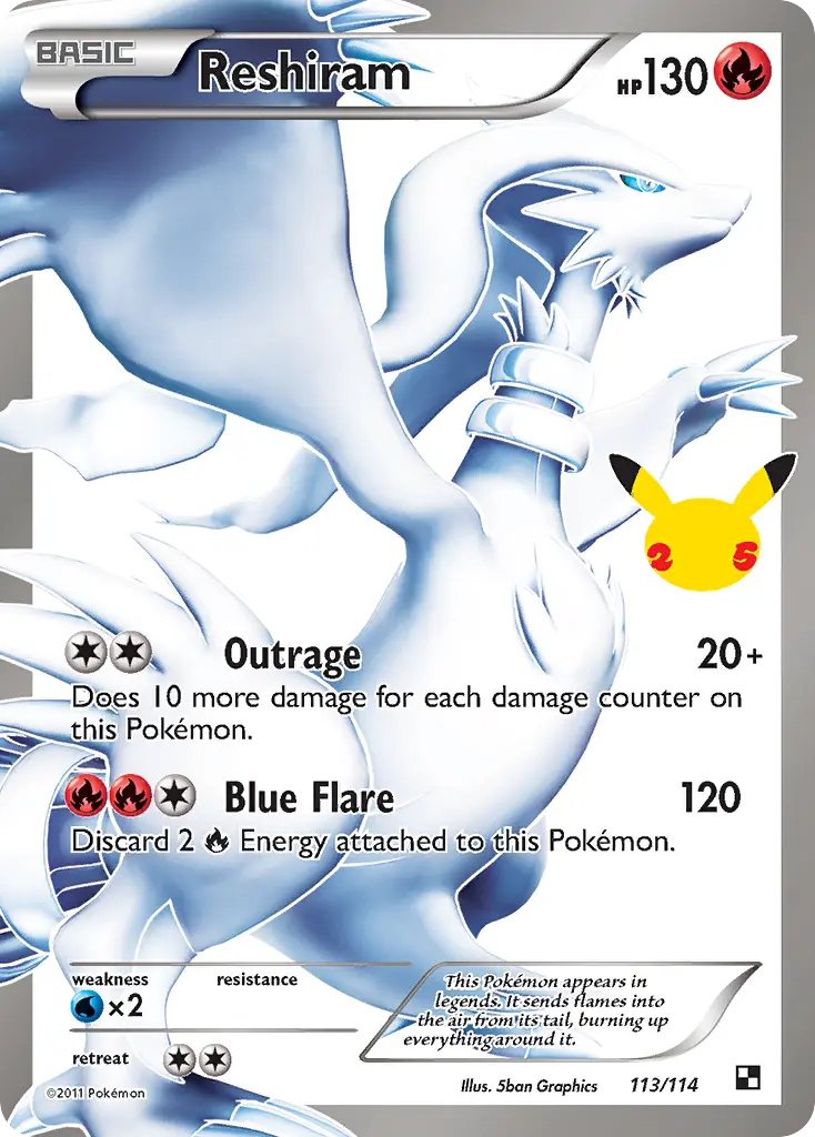 Reshiram #45 — Celebrations