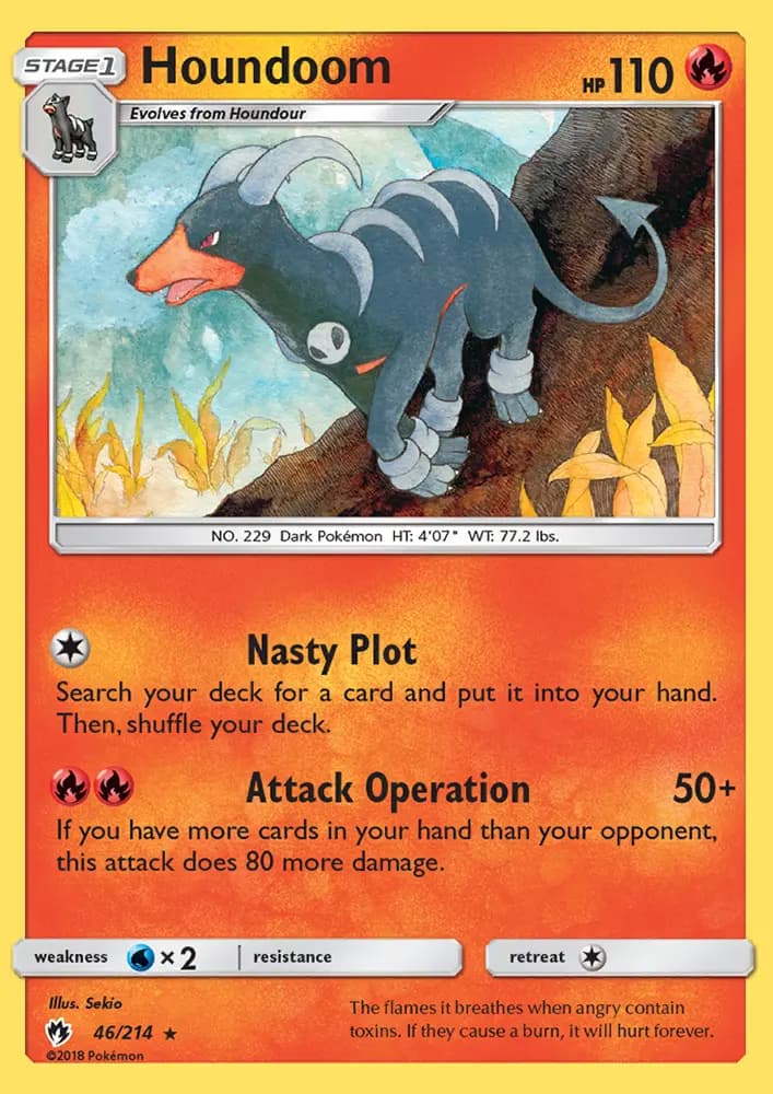 Houndoom #46 — Lost Thunder
