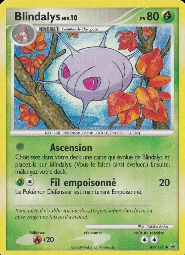 Carte Pokémon Blindalys #44 — Platine