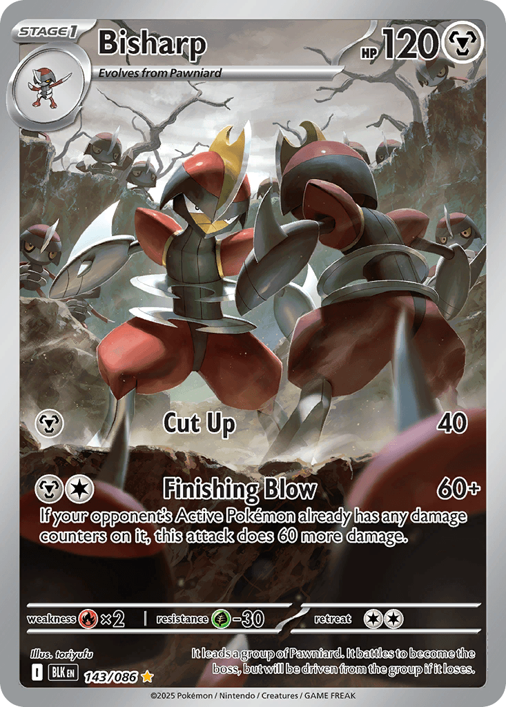 Carte Pokémon Scalproie #143 — Foudre Noire
