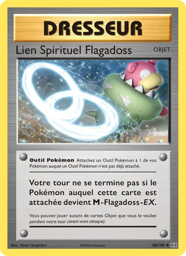 Carte Pokémon Lien Spirituel Flagadoss #86 — Évolutions XY