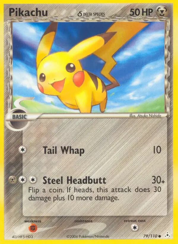 Pikachu δ #79 — Holon Phantoms
