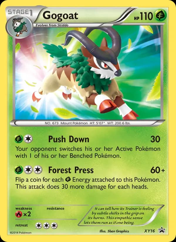 Gogoat #XY16 — XY Promos