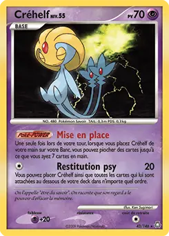 Carte Pokémon Créhelf #43 — Éveil des Légendes