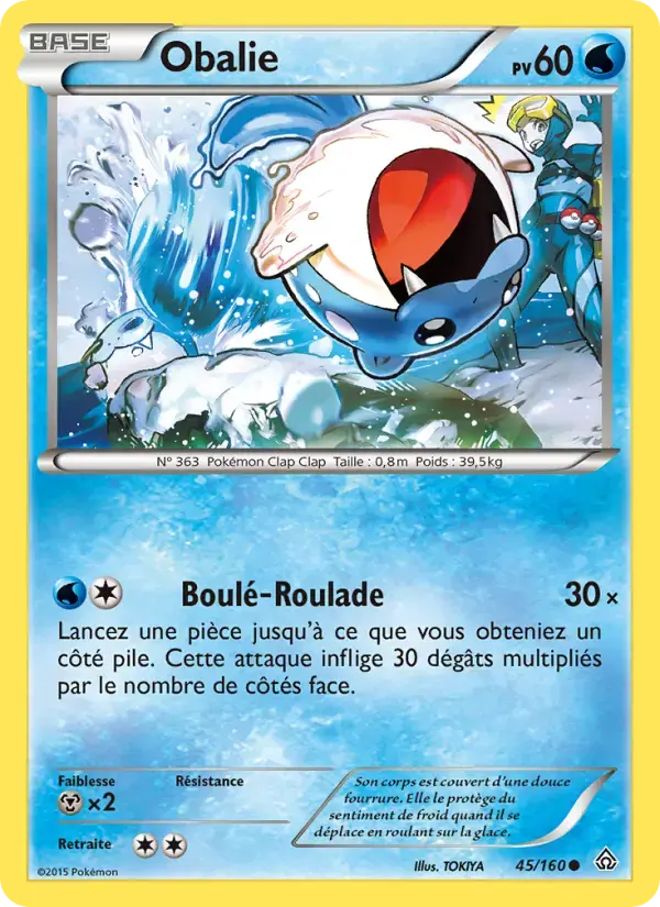 Carte Pokémon Obalie #45 — Primo-Choc