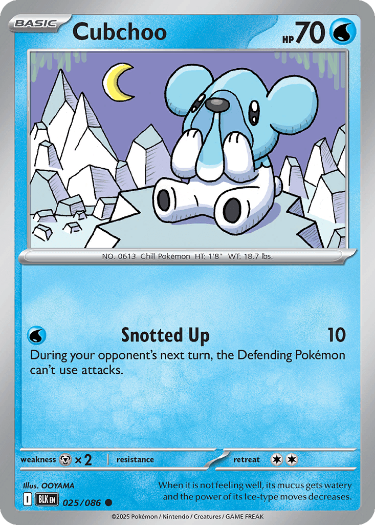 Carte Pokémon Polarhume #025 — Foudre Noire