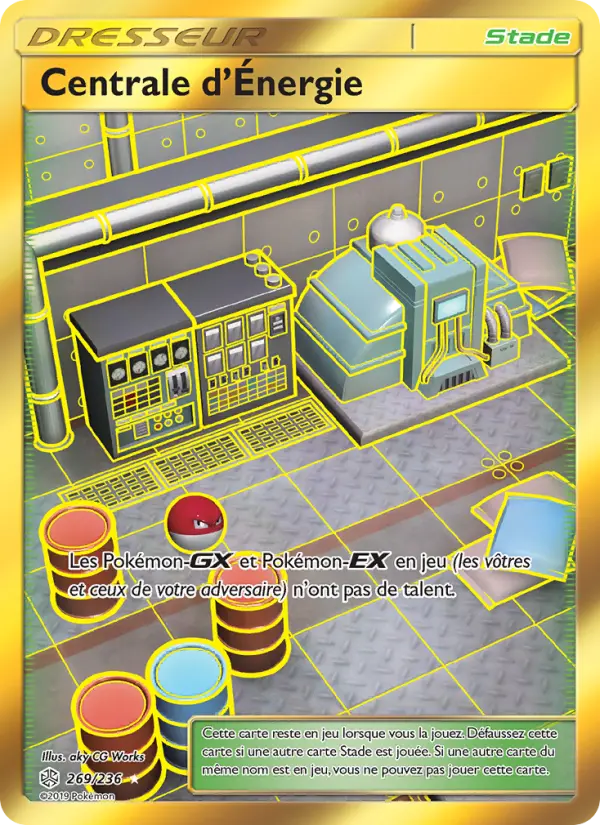 Carte Pokémon Centrale d’Énergie #269 — Éclipse Cosmique