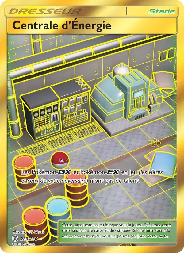 Carte Pokémon Centrale d’Énergie #269 — Éclipse Cosmique