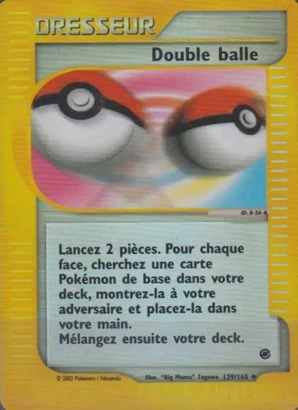 Carte Pokémon Double balle #139 — Expédition