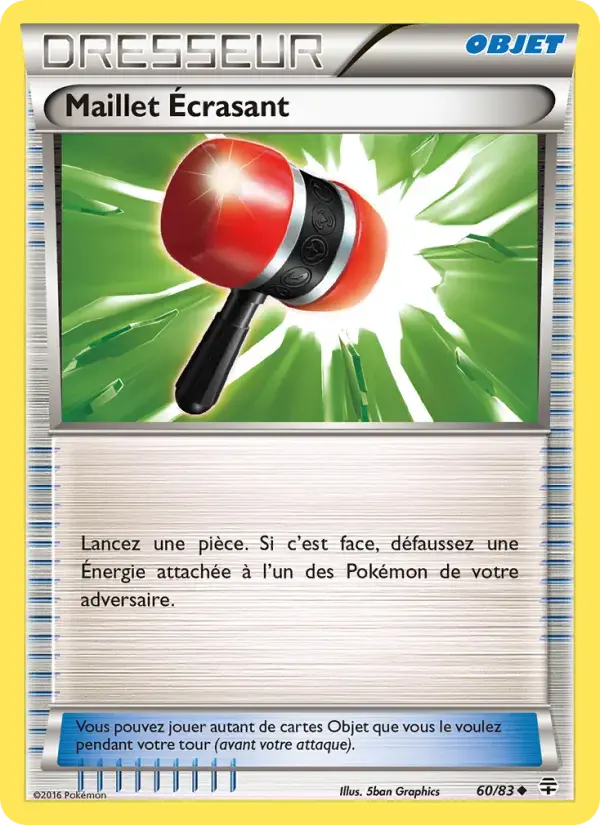 Carte Pokémon Maillet Écrasant #60 — Générations