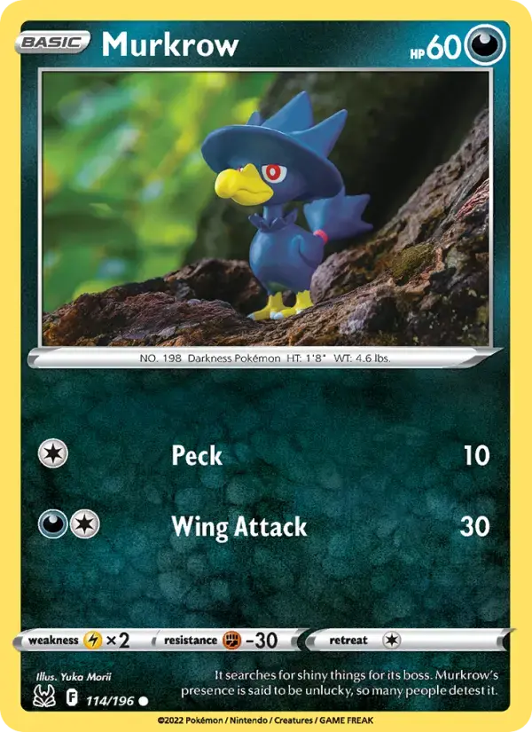 Murkrow #114 — Lost Origin
