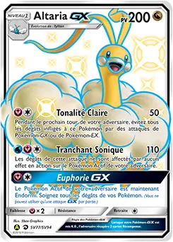 Carte Pokémon Altaria-GX #SV77 — Destinées Occultes