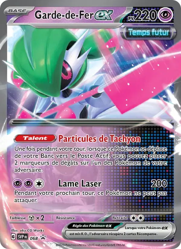 Carte Pokémon Garde-de-Fer-ex #068 — Promos Écarlate et Violet