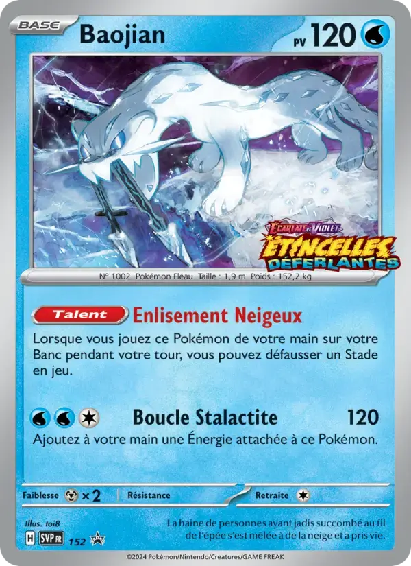 Carte Pokémon Baojian #152 — Promos Écarlate et Violet