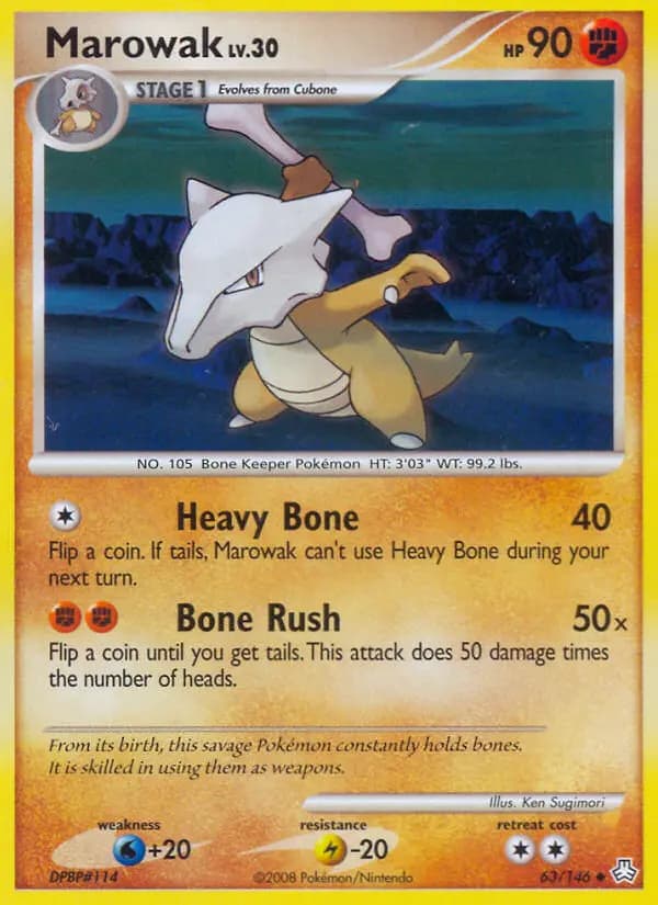 Marowak #63 — Legends Awakened