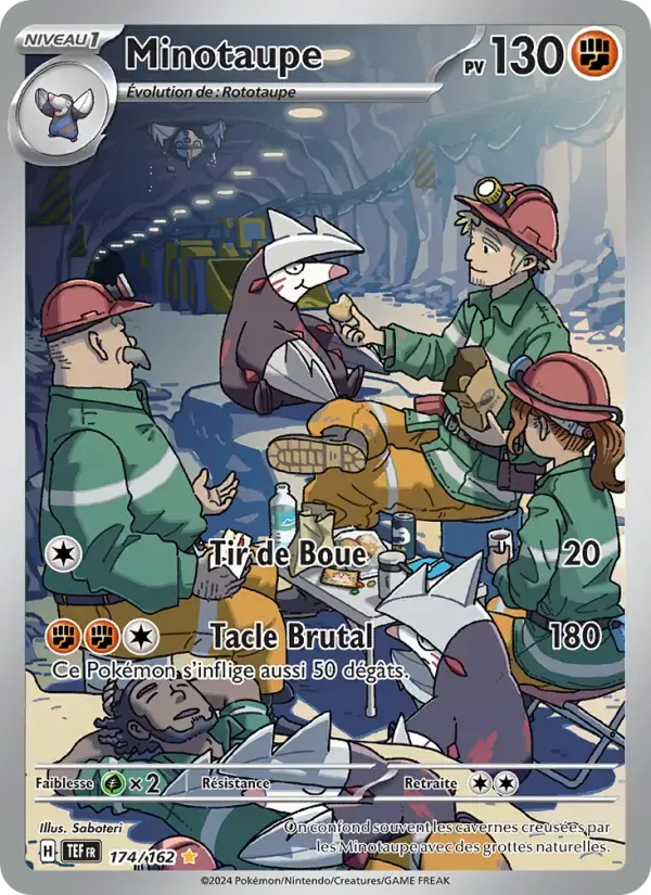 Carte Pokémon Minotaupe #174 — Forces Temporelles