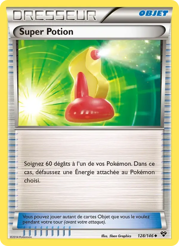 Carte Pokémon Super Potion #128 — XY
