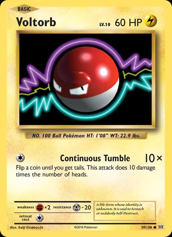 Voltorb #39 — Evolutions