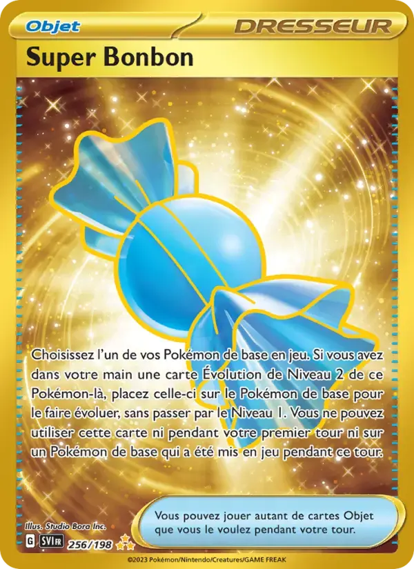 Carte Pokémon Super Bonbon #256 — Écarlate et Violet