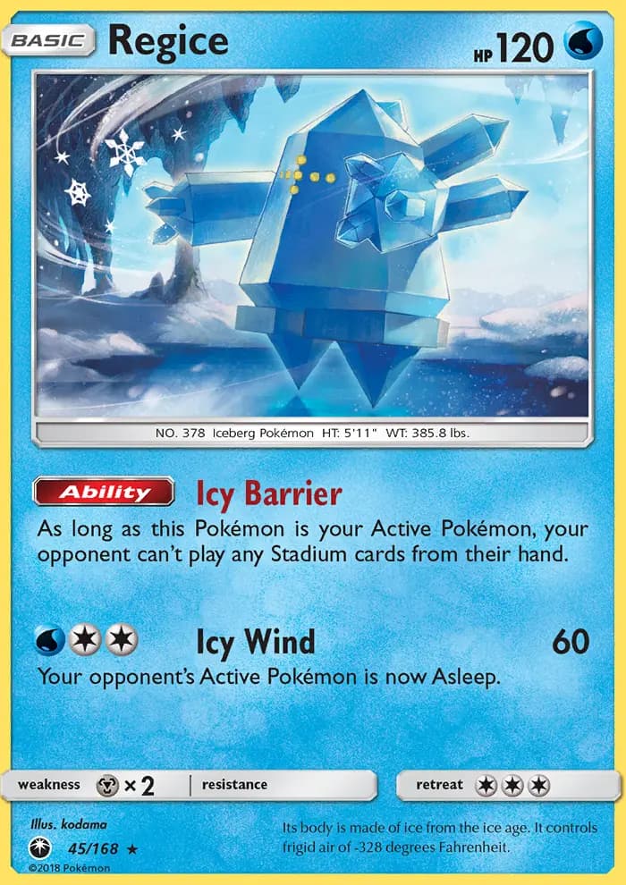 Regice #45 — Celestial Storm