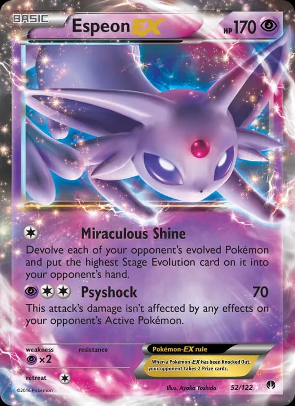 Espeon EX #52 — BREAKpoint