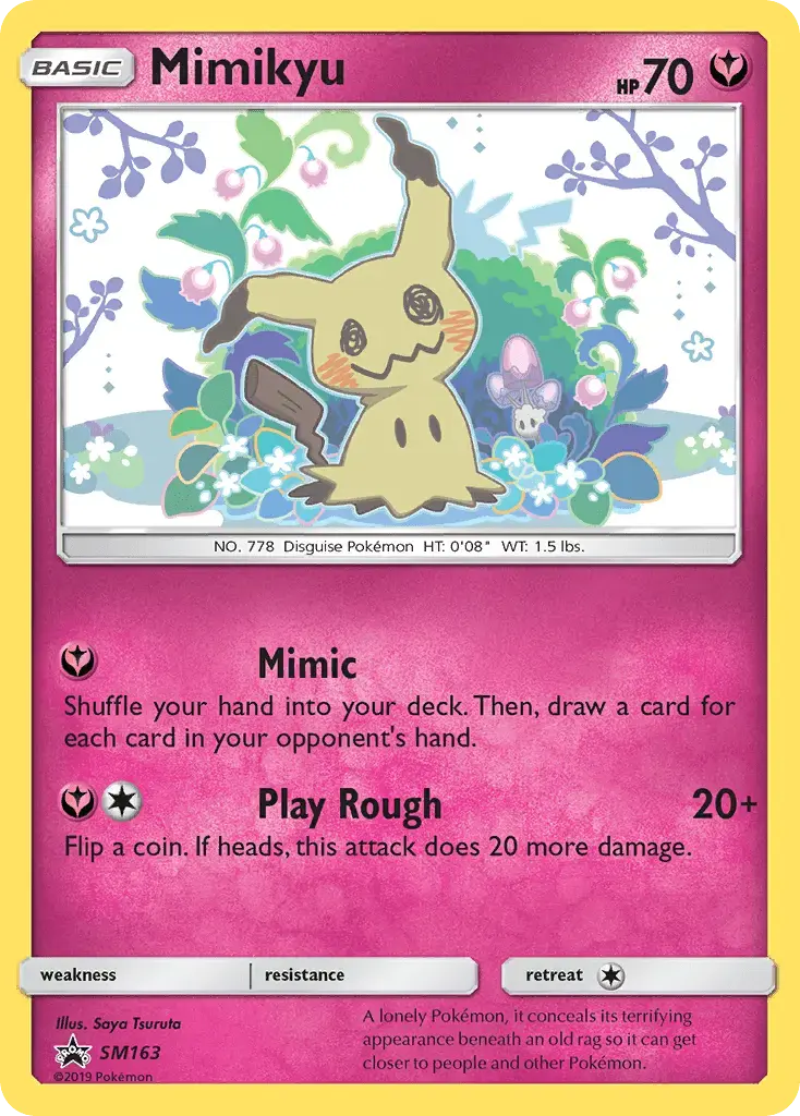 Mimikyu #SM163 — Sun & Moon Promos