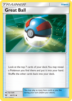 Carte Pokémon Super Ball #60 — Légendes Brillantes