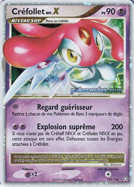Carte Pokémon Créfollet #143 — Éveil des Légendes