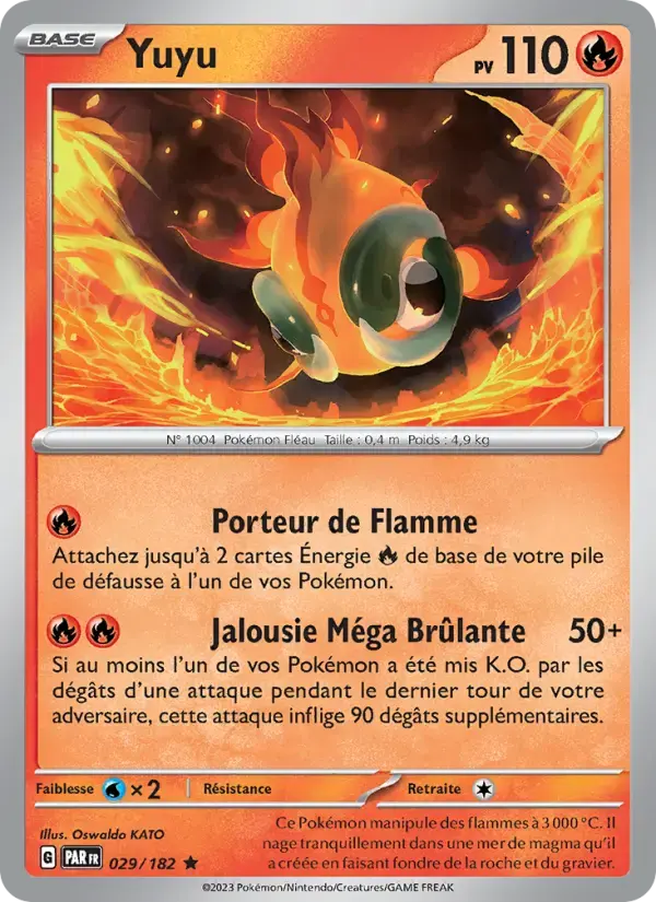 Carte Pokémon Yuyu #029 — Faille Paradoxe