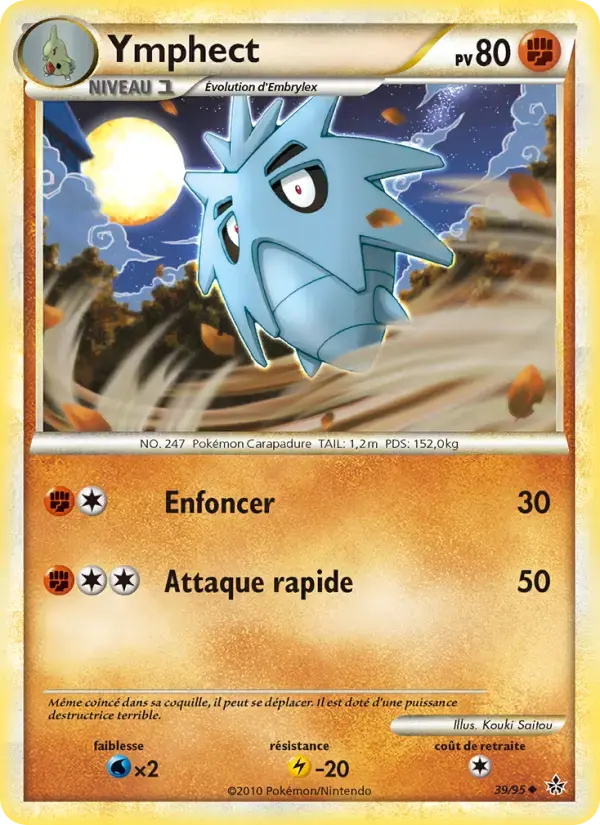 Carte Pokémon Ymphect #39 — Déchaînement