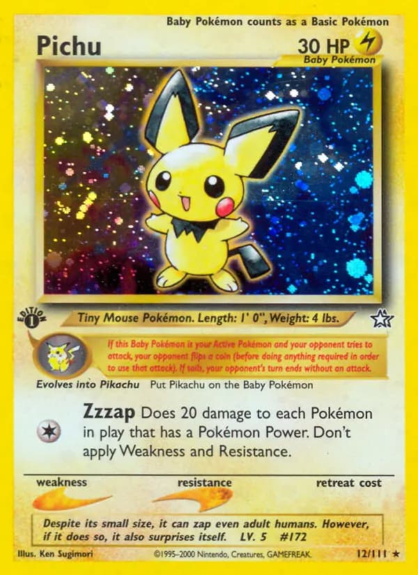Pichu #12 — Neo Genesis