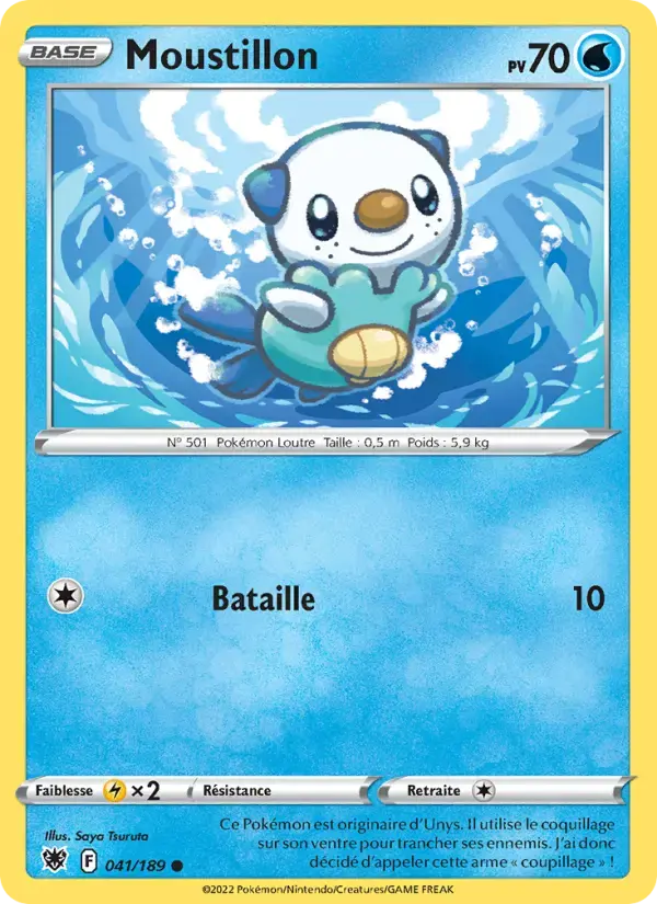 Carte Pokémon Moustillon #041 — Astres Radieux