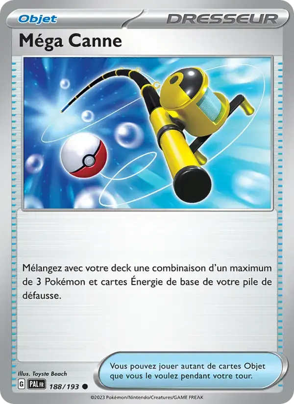Carte Pokémon Méga Canne #188 — Évolutions à Paldea