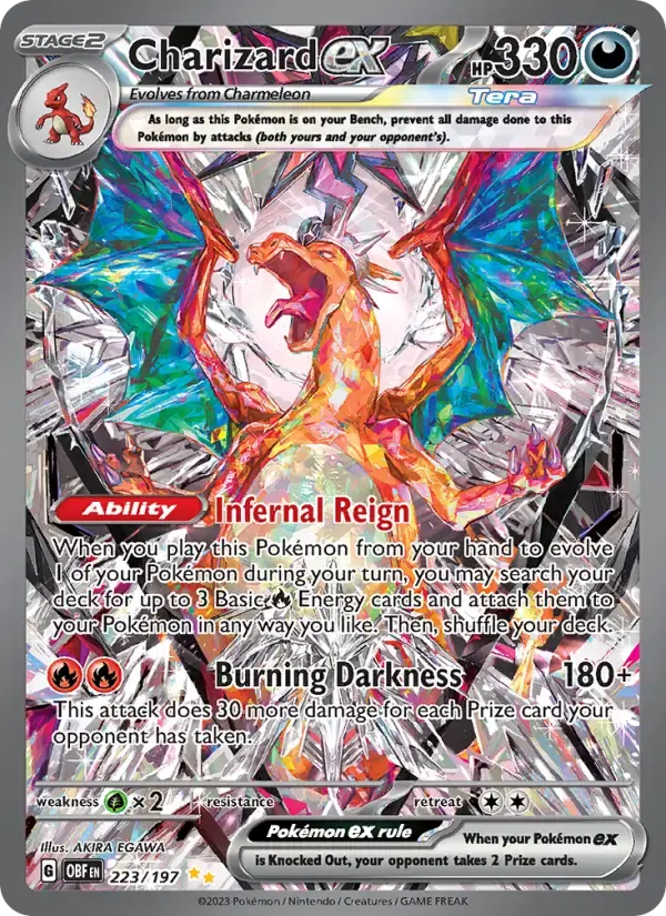 Charizard ex #223 — Obsidian Flames