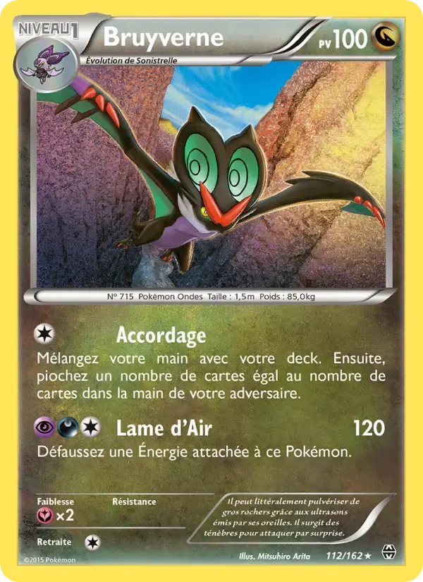 Carte Pokémon Bruyverne #112 — Impulsion Turbo