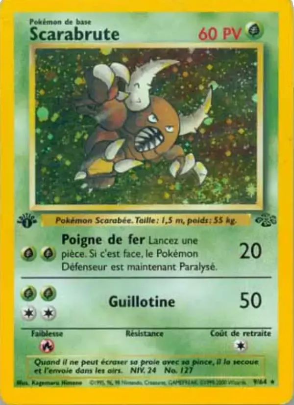 Carte Pokémon Scarabrute #9 — Jungle