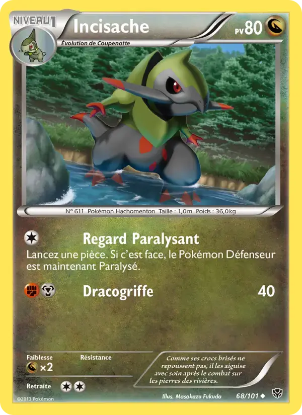 Carte Pokémon Incisache #68 — Explosion Plasma