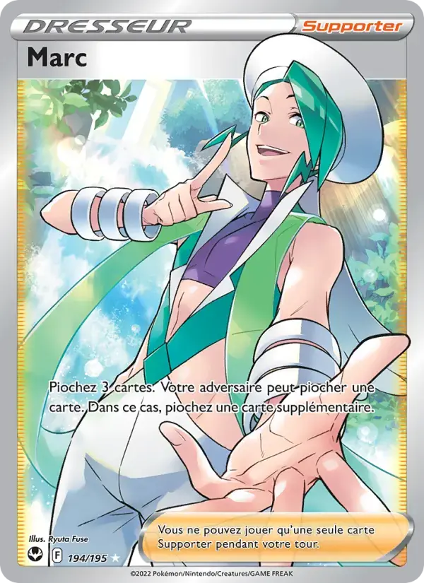 Carte Pokémon Marc #194 — Tempête Argentée