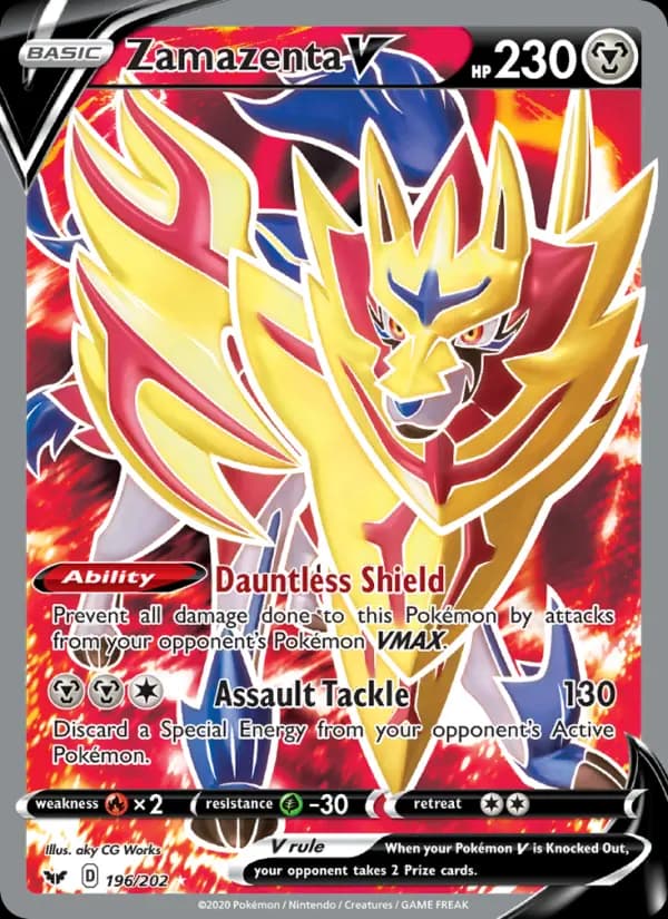 Zamazenta V #196 — Sword & Shield