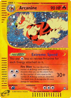 Carte Pokémon Arcanin #H02 — Aquapolis