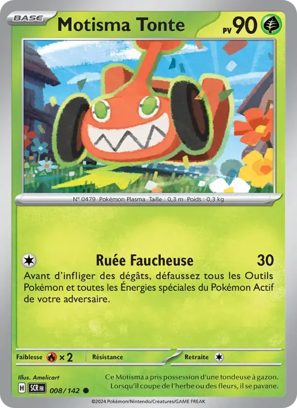 Carte Pokémon Motisma Tonte #008 — Couronne Stellaire