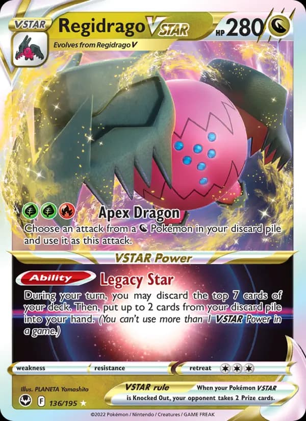 Regidrago VSTAR #136 — Silver Tempest