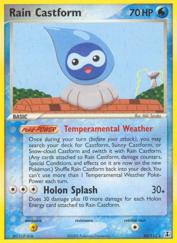 Rain Castform #26 — Delta Species