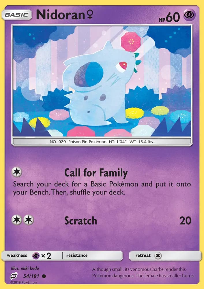 Nidoran♀ #54 — Team Up