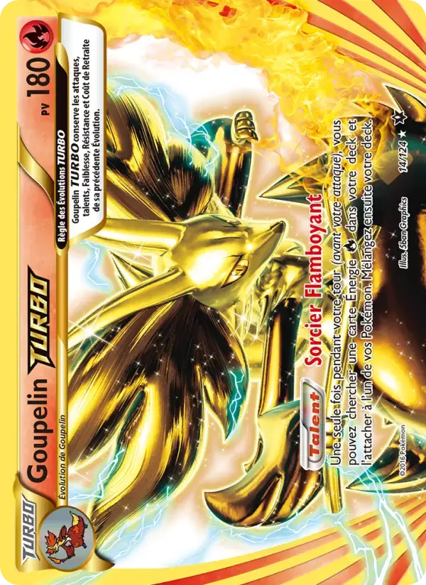 Carte Pokémon Goupelin TURBO #14 — Impact des Destins