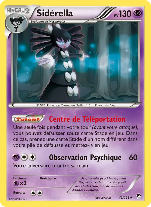 Carte Pokémon Sidérella #41 — Poings Furieux