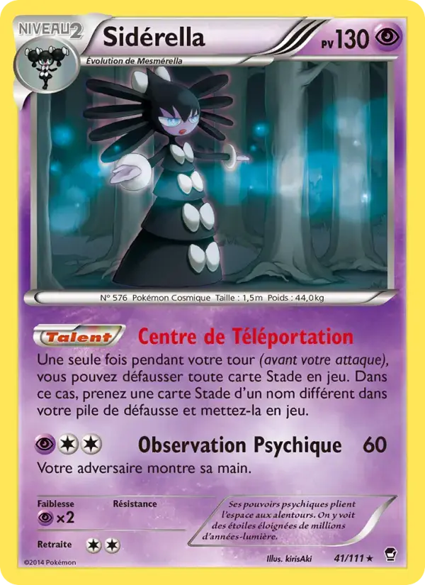 Carte Pokémon Sidérella #41 — Poings Furieux