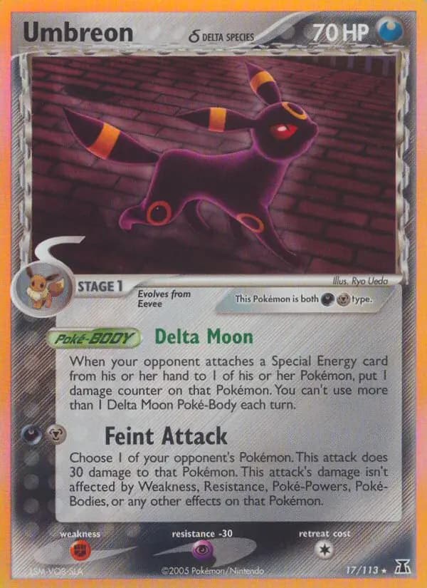 Umbreon δ #17 — Delta Species