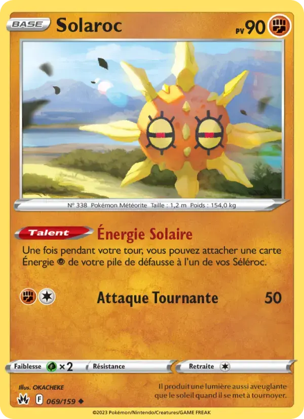 Carte Pokémon Solaroc #069 — Zénith Suprême
