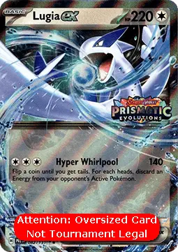 Carte Pokémon Lugia-ex #PRE 082 — Jumbo